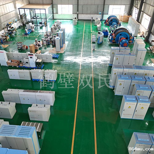 凿井绞车厂家电器车间高空图(图文)